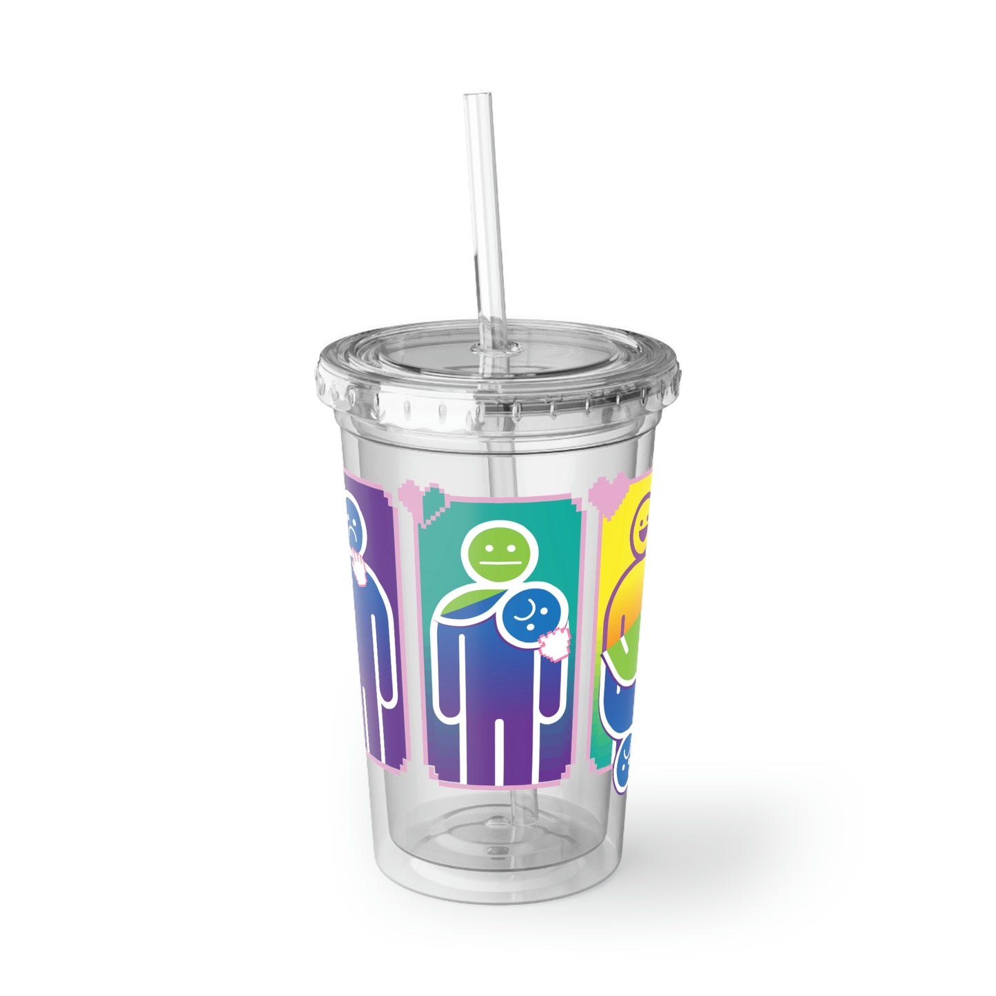 "Sticker" Suave Acrylic Cup
