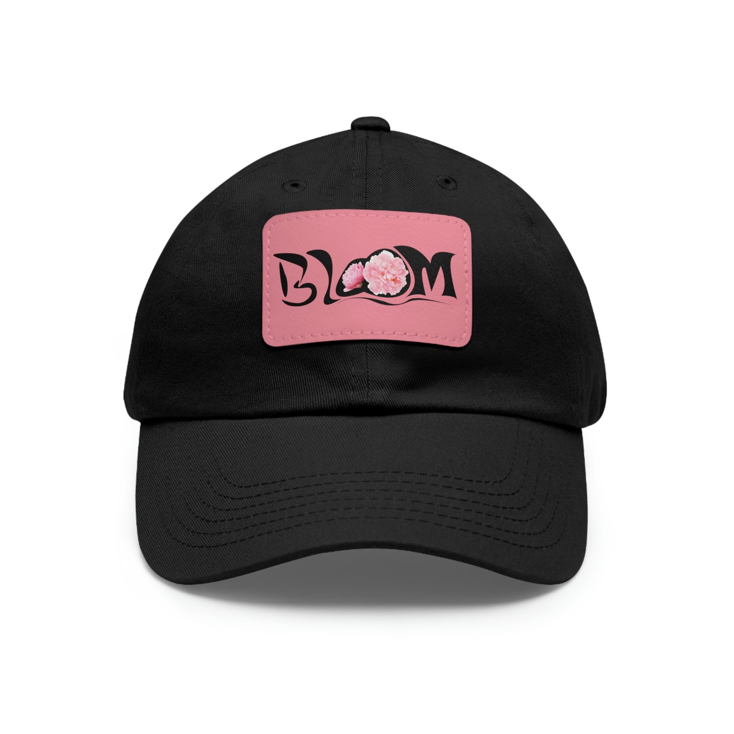 "Bloom" Dad Hat with Leather Patch